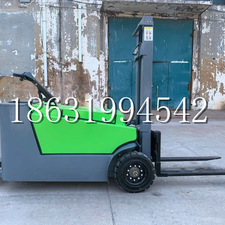 江油市小型电动叉车1吨2吨步行站驾式电瓶堆高充电装卸车液压升降车铲车